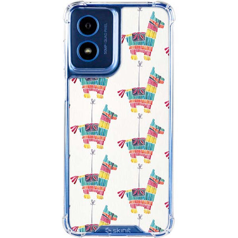 Llama Pinata by Cat Coq Moto G 5G (2024) Clear Case